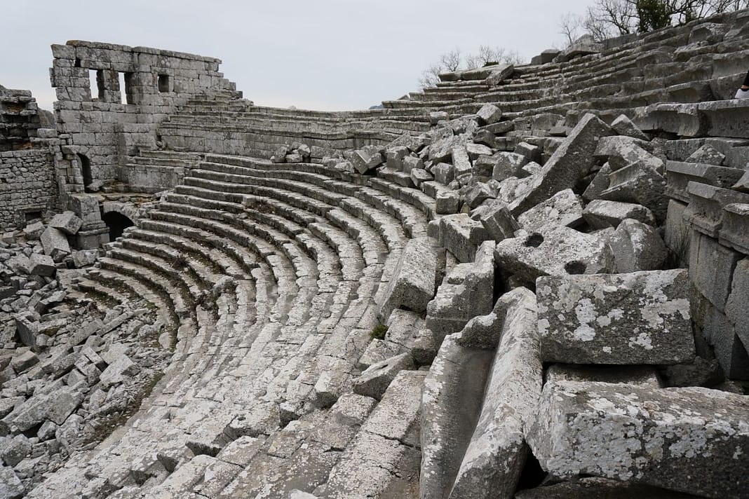 Termessos theater outside of Antalya
